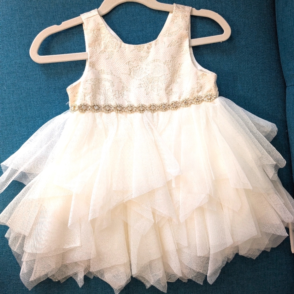 White Tulle Dress